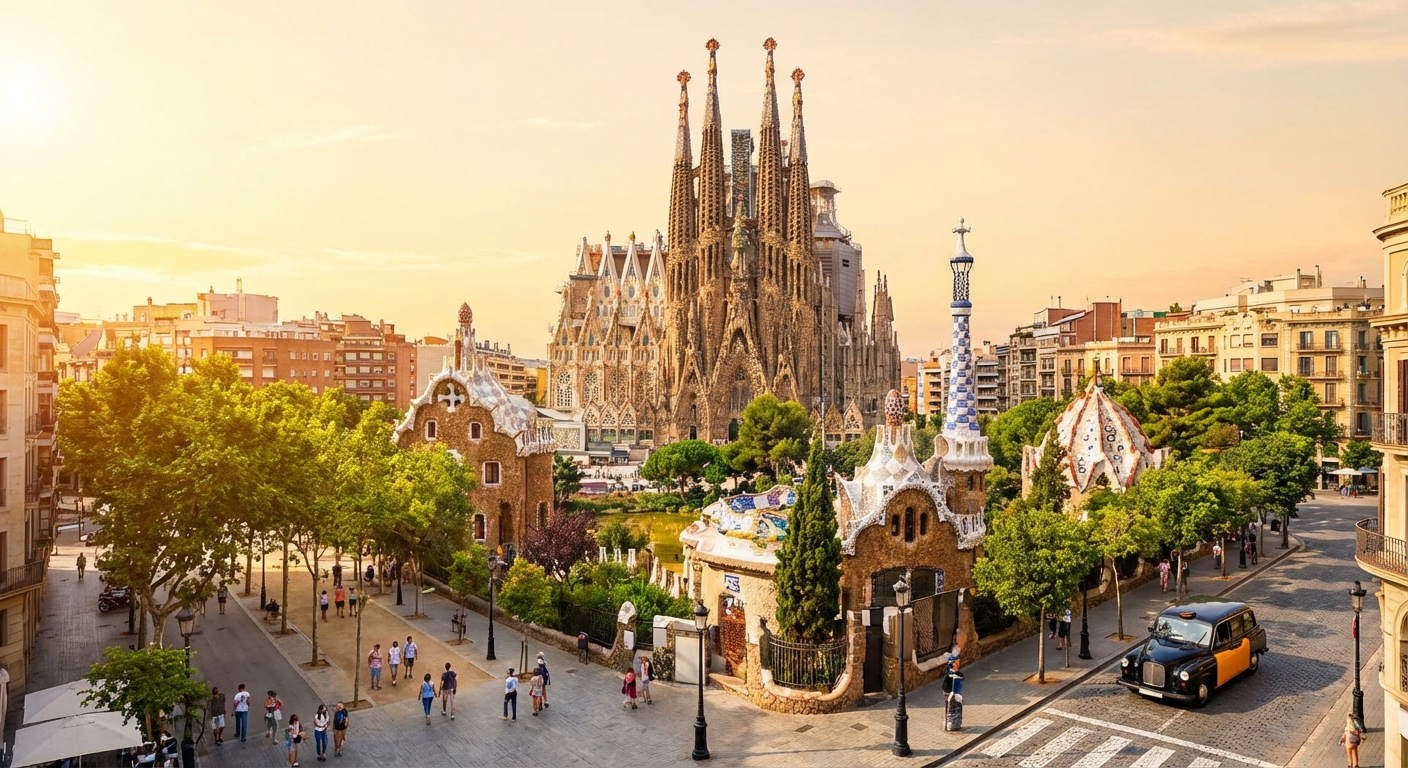 바르셀로나 가우디 건축물