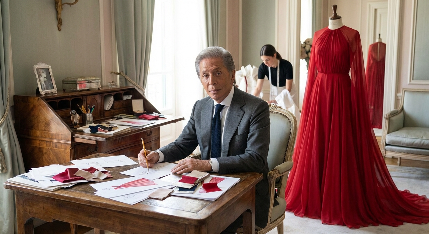 Valentino Garavani 별세, 발렌티노 설립자