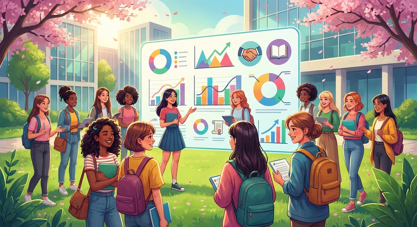 여대 선택 이유 설문조사 결과