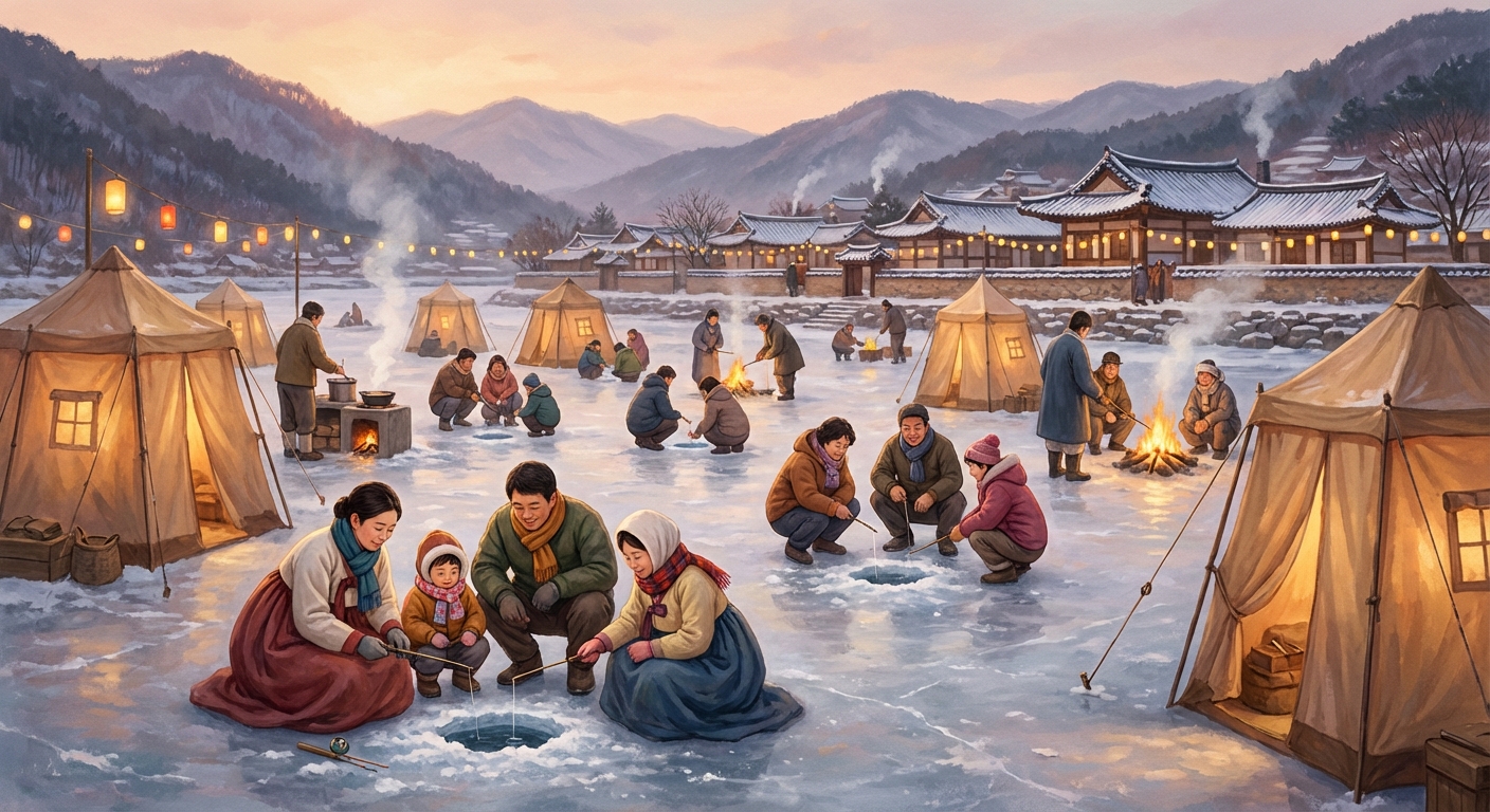 얼음 위 겨울 낭만, 안성 동막골 빙어축제 2026