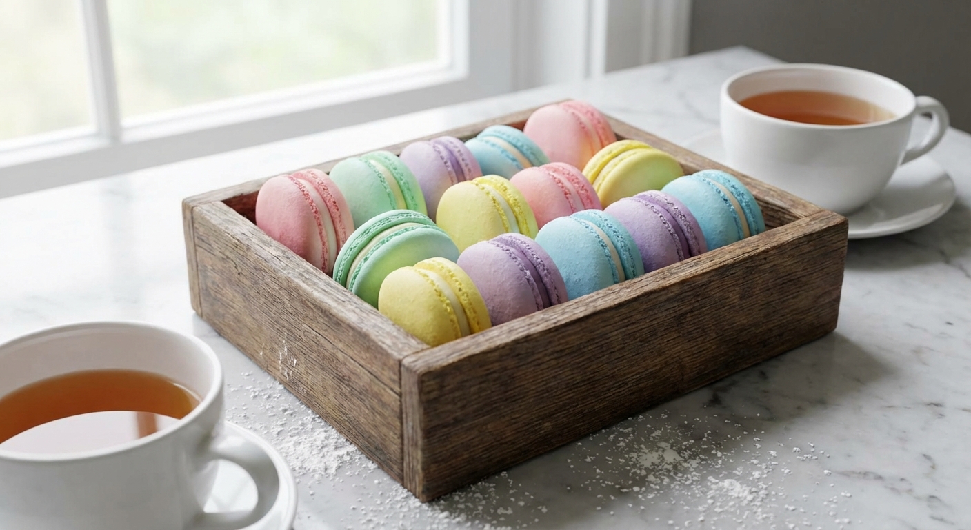 알록달록한 마카롱