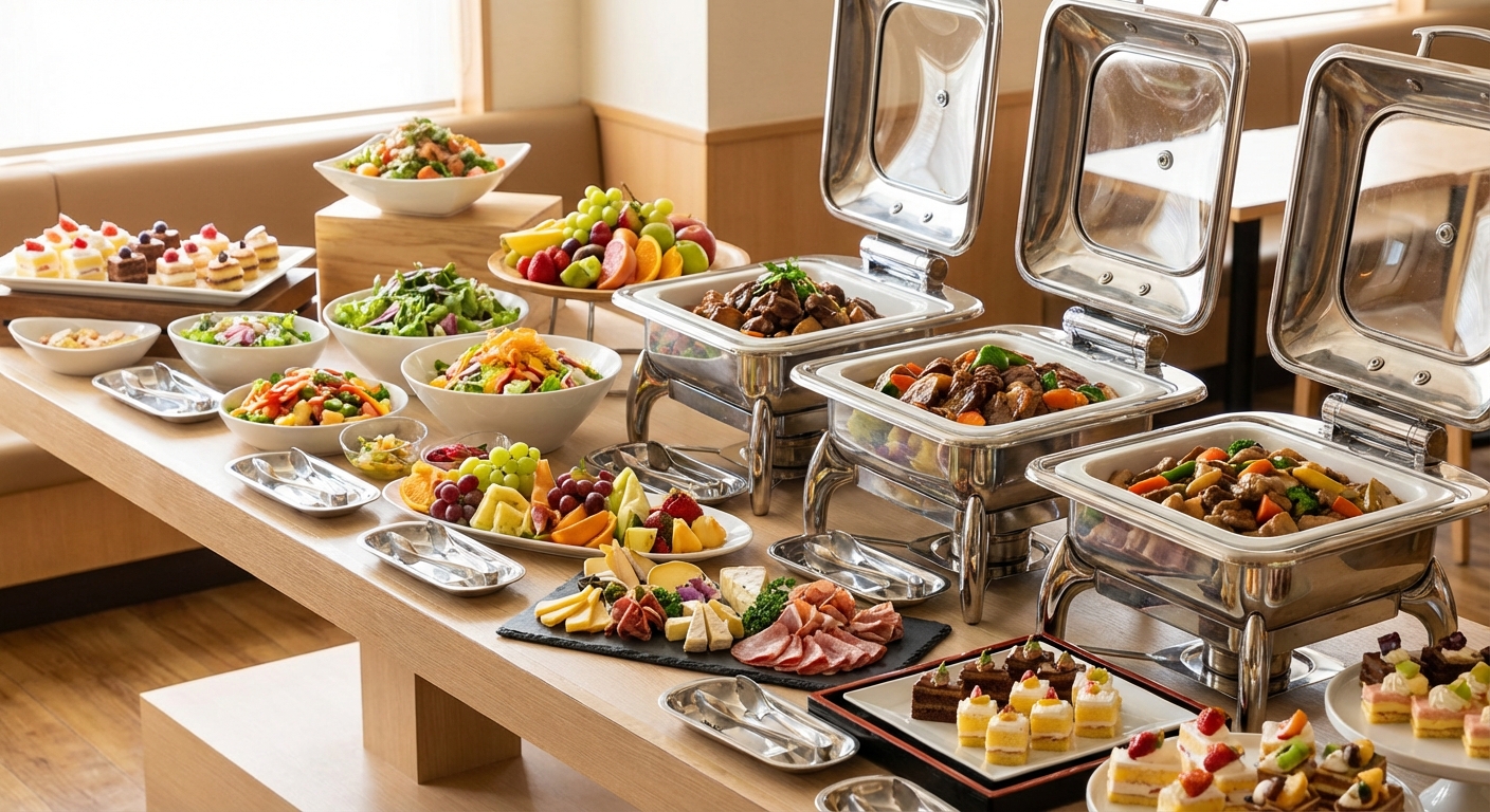 뷔페에서 손해보지 않고 많이 먹는 법