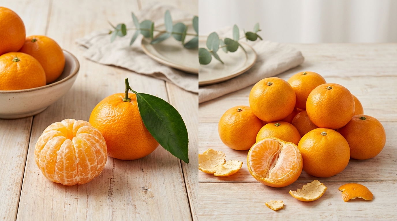 감귤 vs 귤, 이름만 다를까?