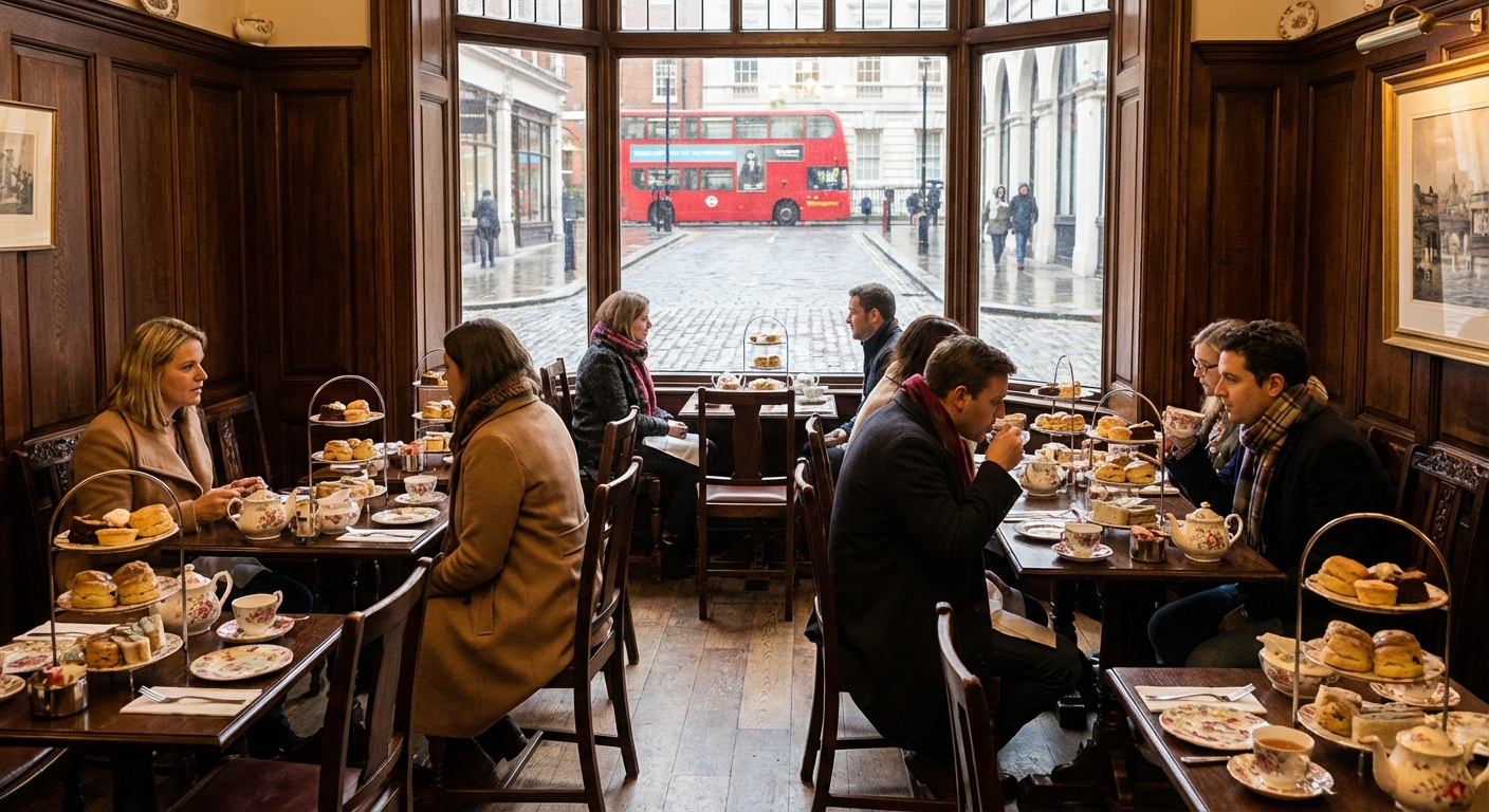 영국 홍차 문화 여행: 애프터눈 티부터 런던 티룸까지 완벽 가이드