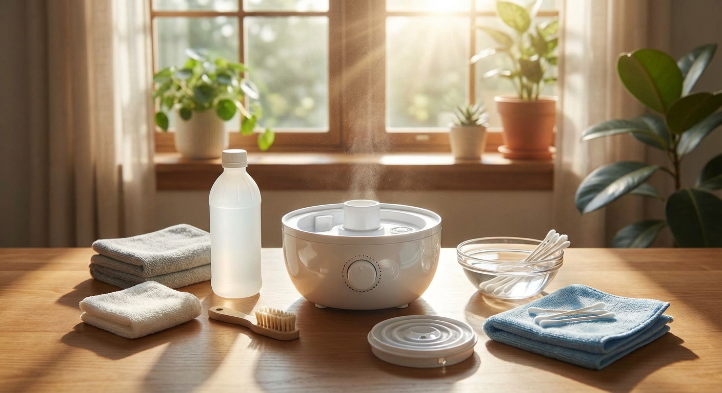 겨울철 필수, 가습기 청소로 달라진 우리 집 공기