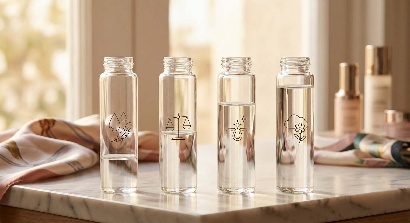 피부 타입별 수분 증발 비교 그래프