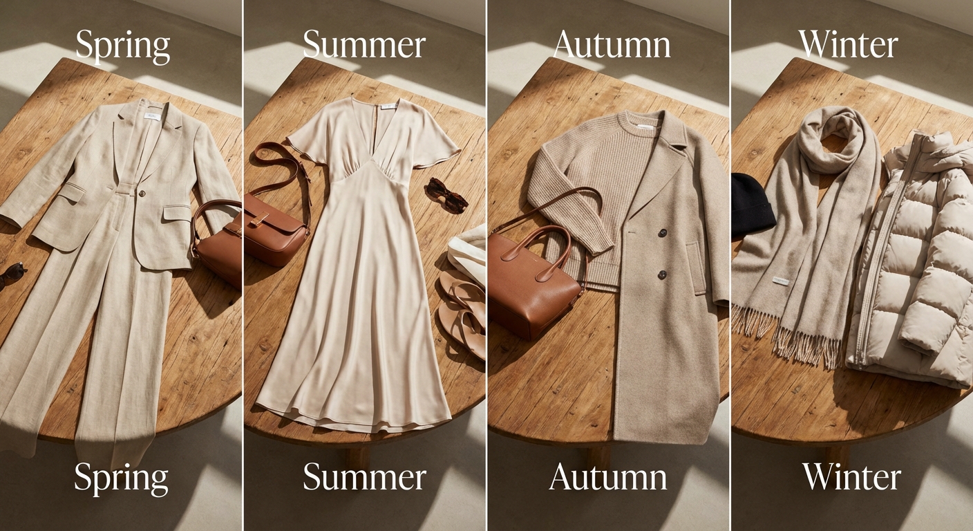 컴포트 존 스타일 시즌별 코디