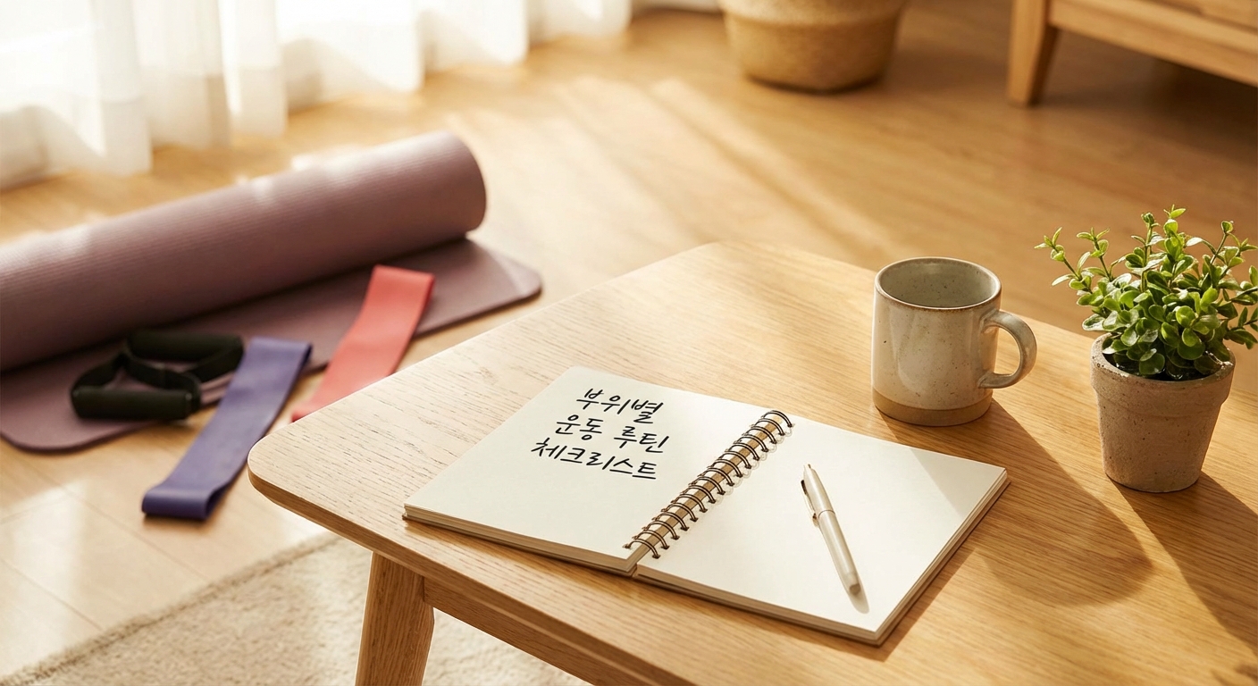 부위별 살 빼는 운동법