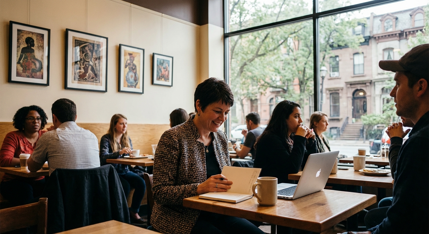 다이애나 암스트롱의 일상생활 모습