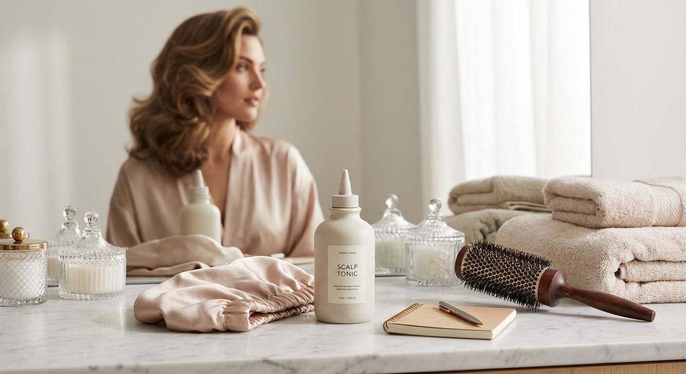 뿌리볼륨 펌 홈케어 루틴 체크리스트