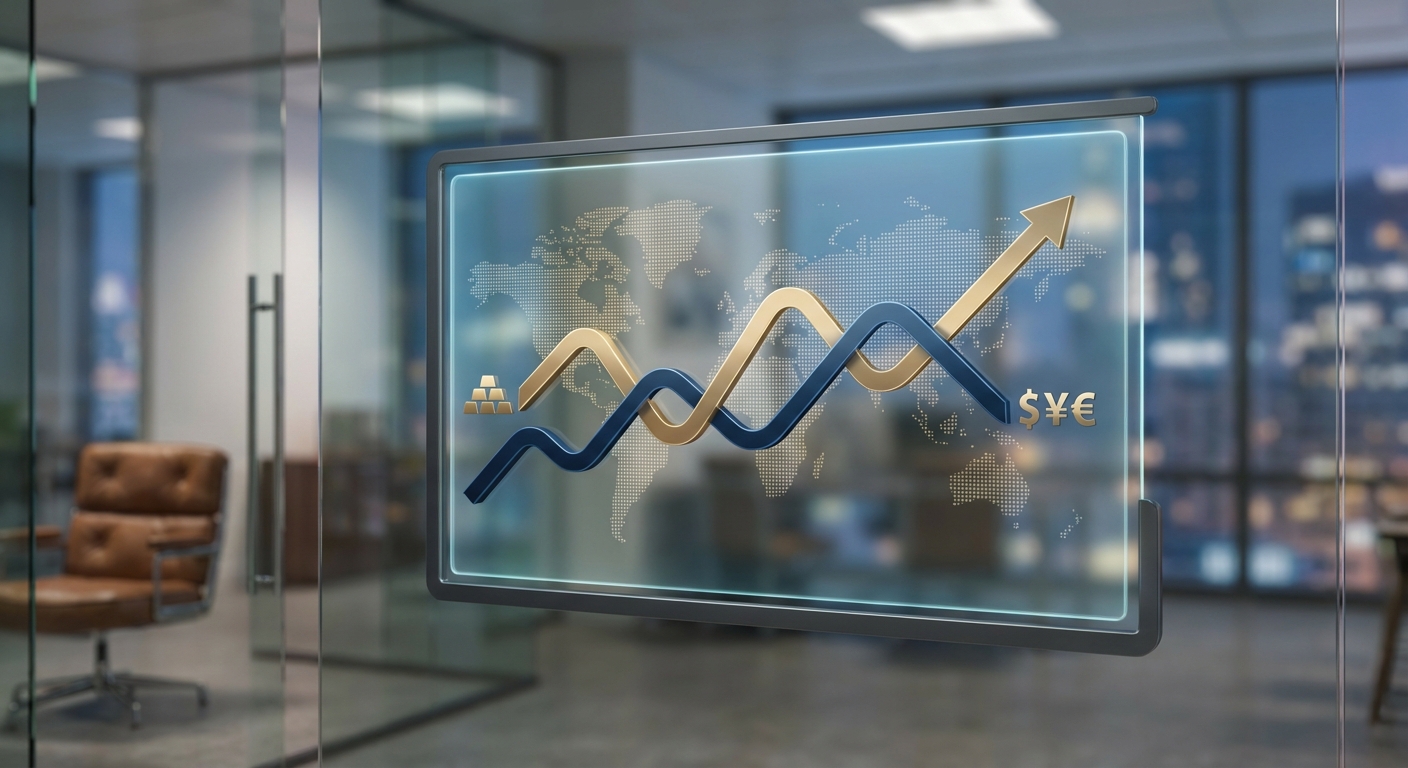 환율과 금시세 상관관계 그래프