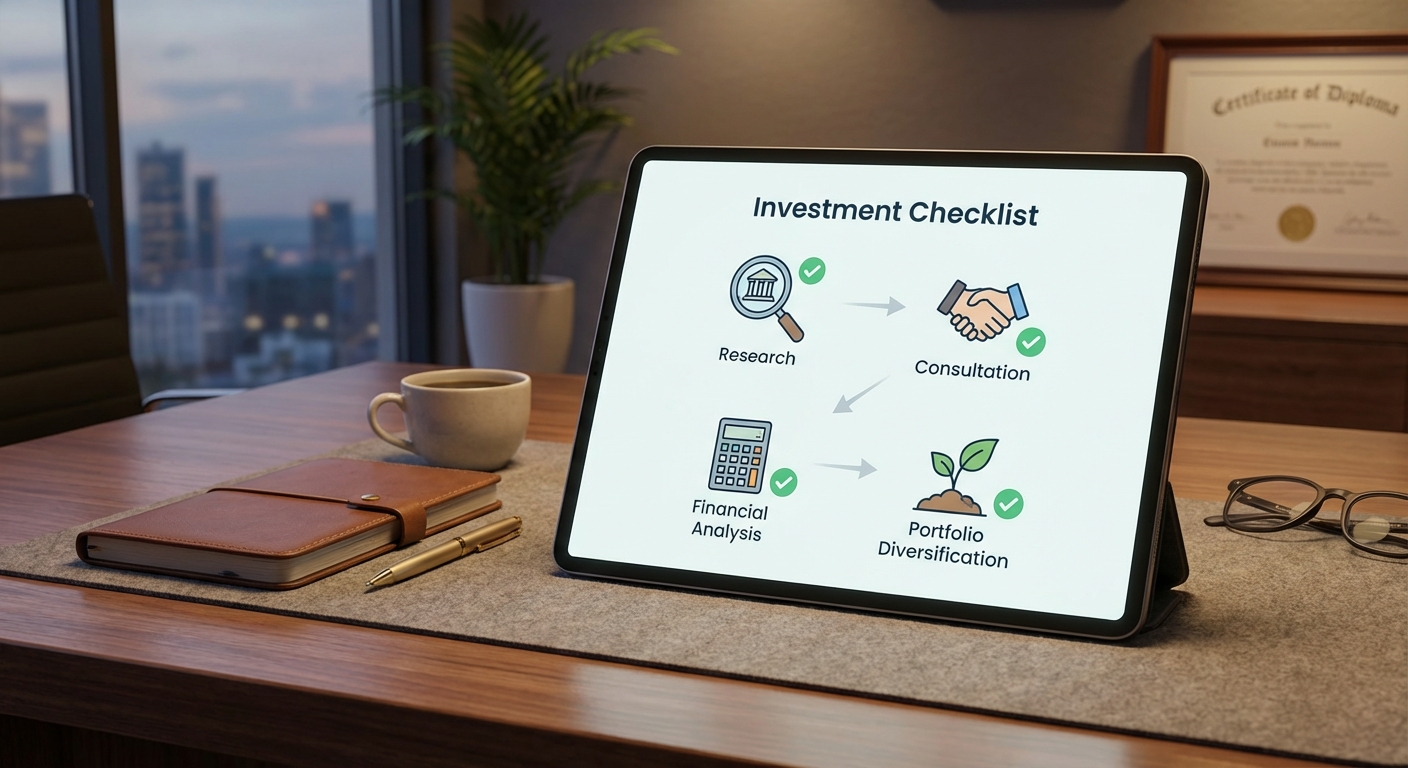 투자 체크리스트 인포그래픽