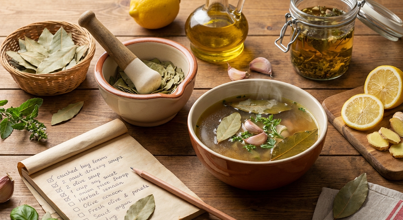 월계수 잎 효능 체크리스트