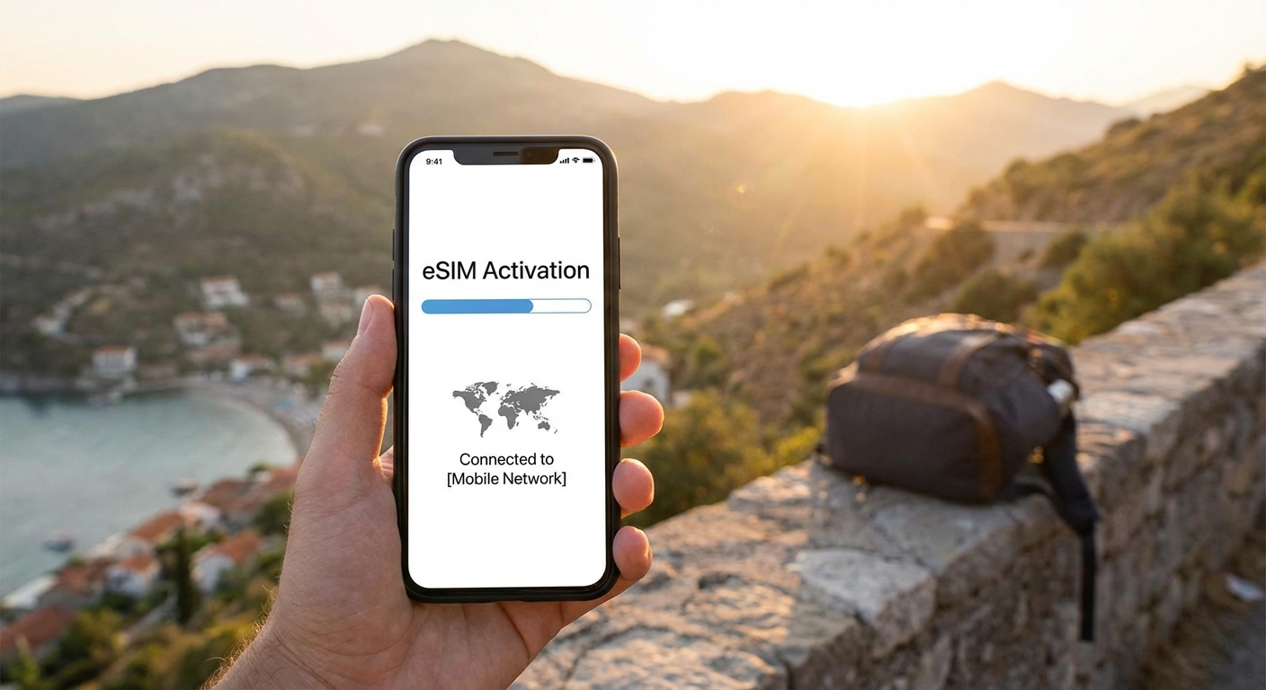 eSIM 활성화 화면