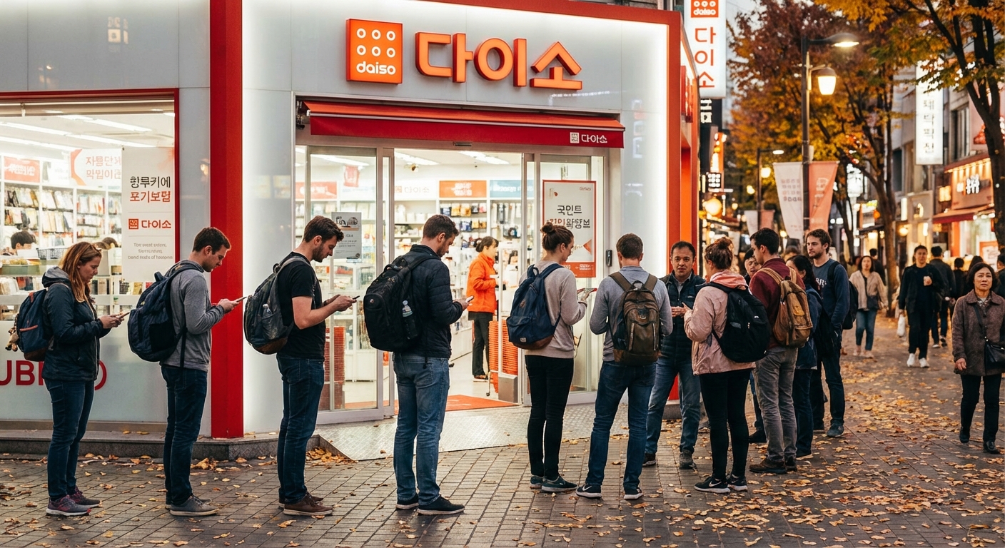 외국인 필수 쇼핑코스 된 다이소?