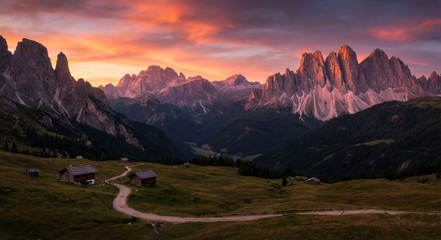 알프스의 심장, 돌로미티 산맥에서 만난 자연의 거대한 드라마