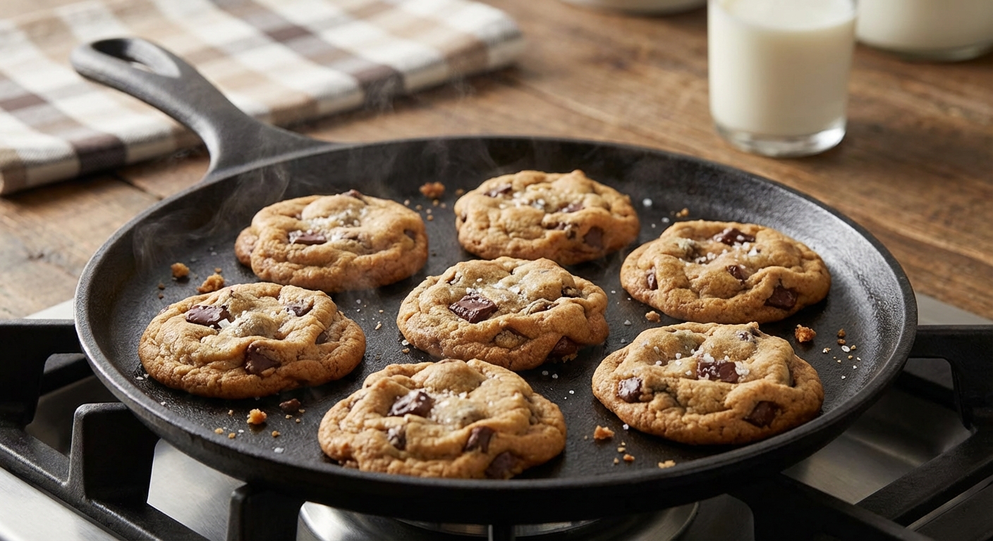 오븐 없이 쿠키 만들기: 프라이팬으로 완성하는 바삭한 홈메이드 쿠키