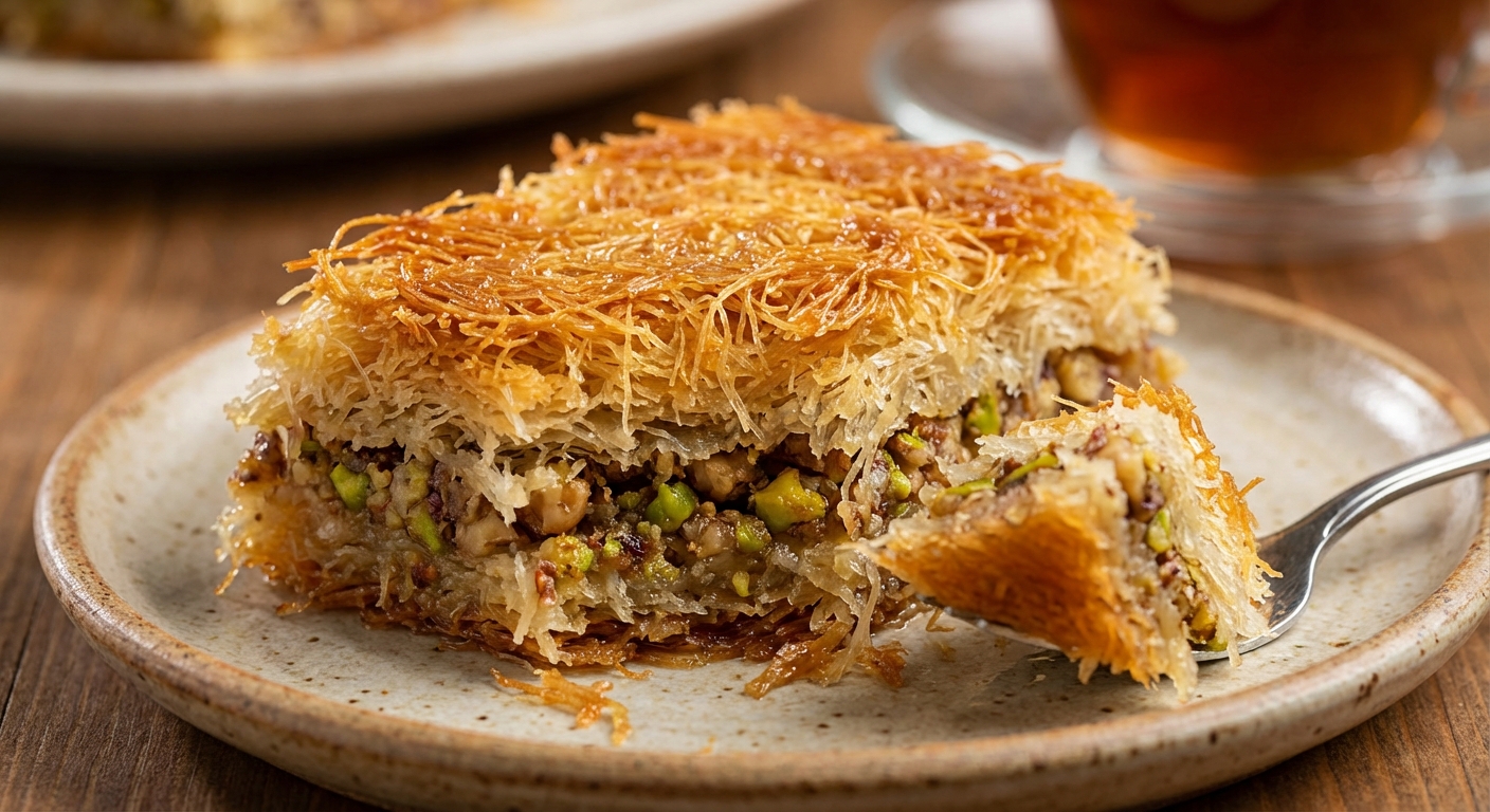 카다이프 단면 식감