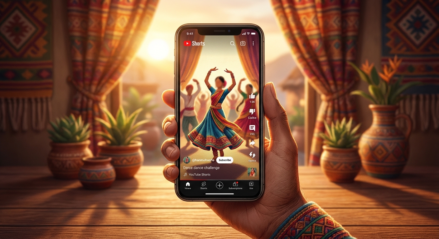 유튜브 쇼츠 화면 및 챌린지 영상