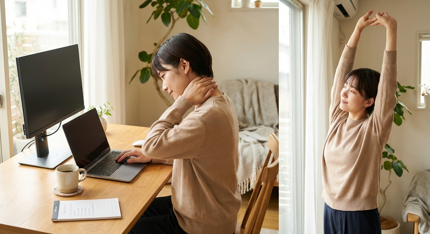목 건강에 도움되는 생활 습관 체크리스트