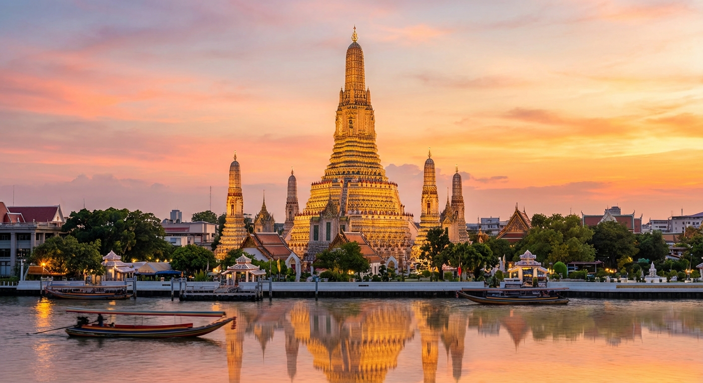 왓 아룬 사원 전경