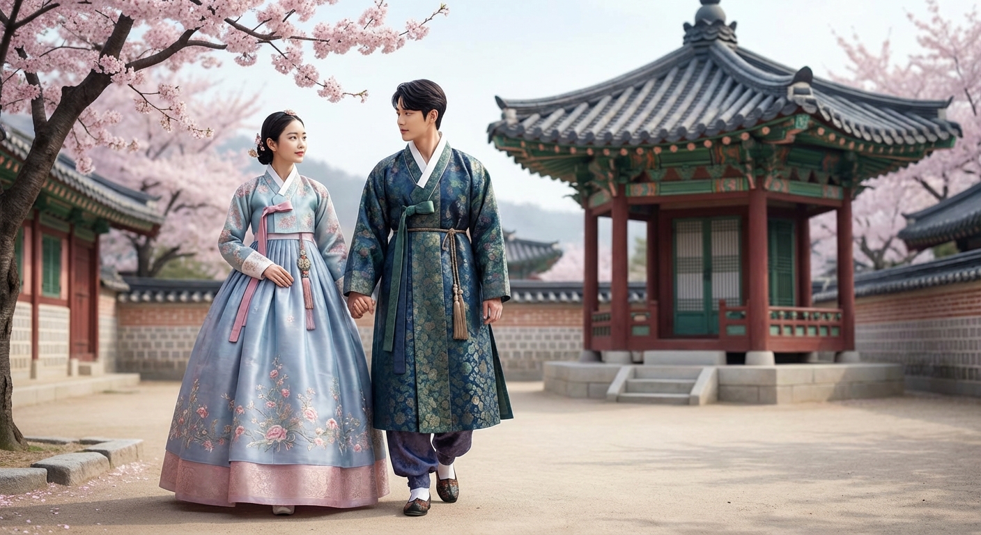 한국 전통 의상 한복, 시간을 입는 아름다움