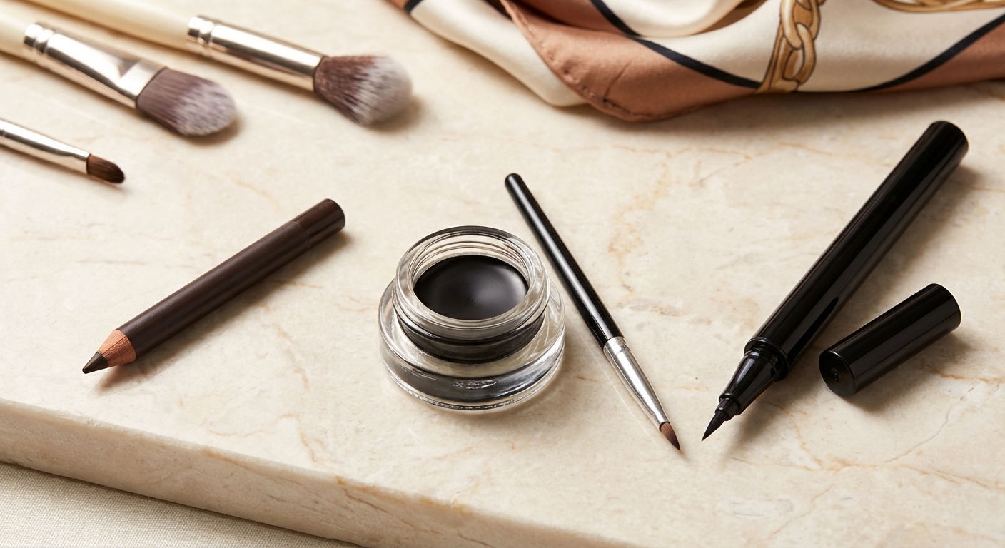 아이라인 종류별 차이: 펜슬·젤·리퀴드