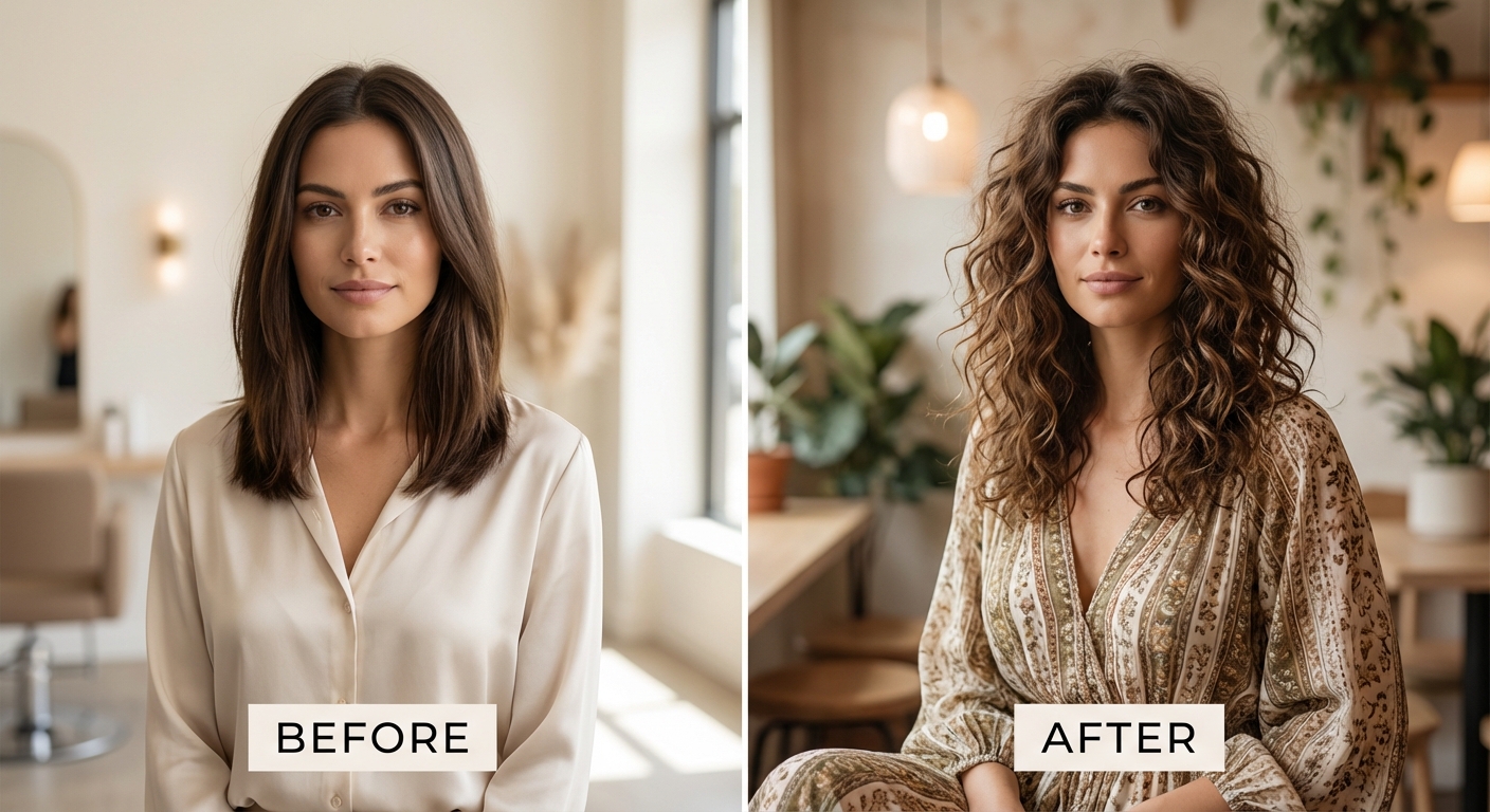 히피펌: 손질법부터 잘 어울리는 얼굴형까지