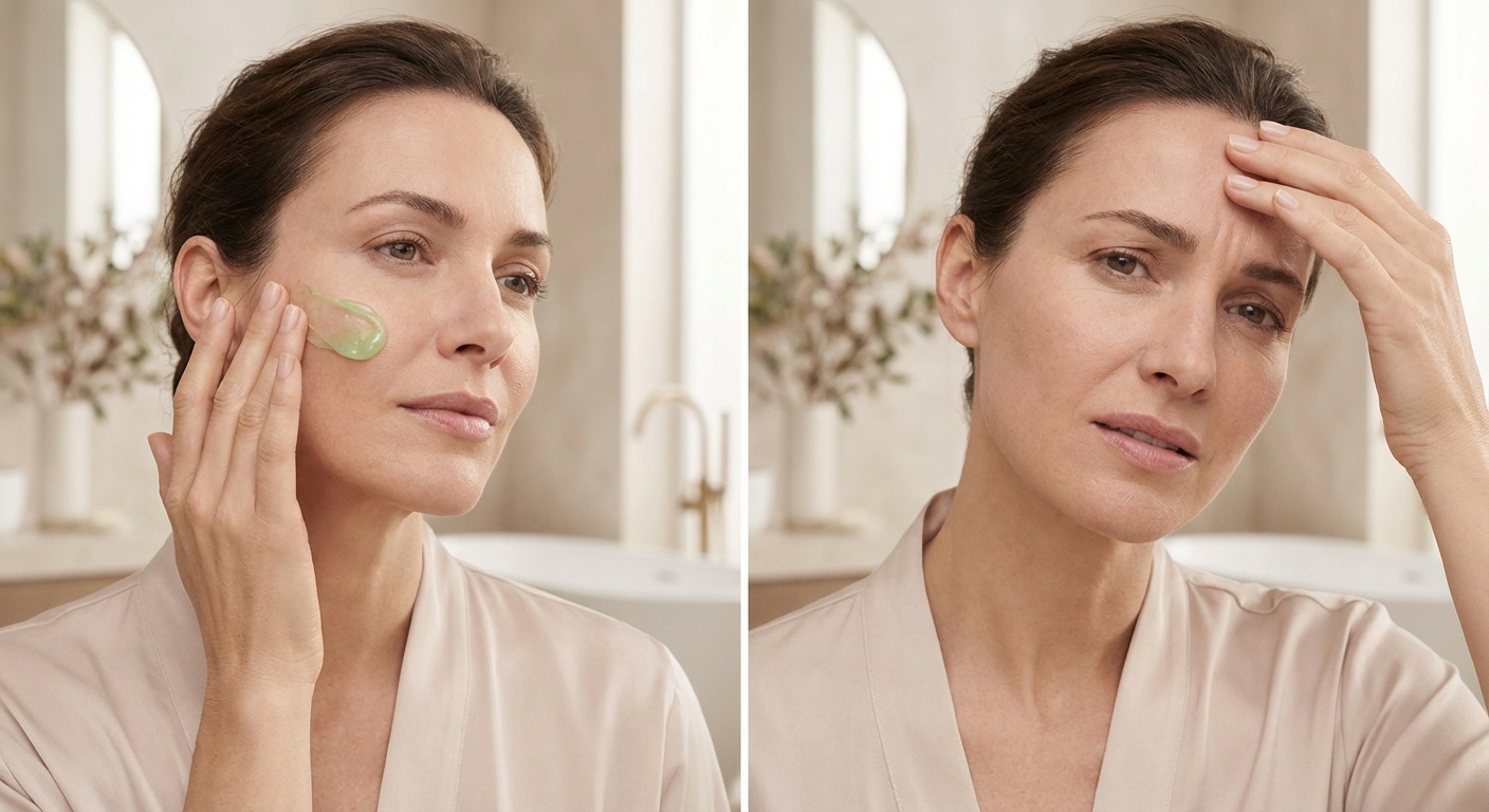 알로에크림 썼는데 더 땅기는 이유, 정상일까?