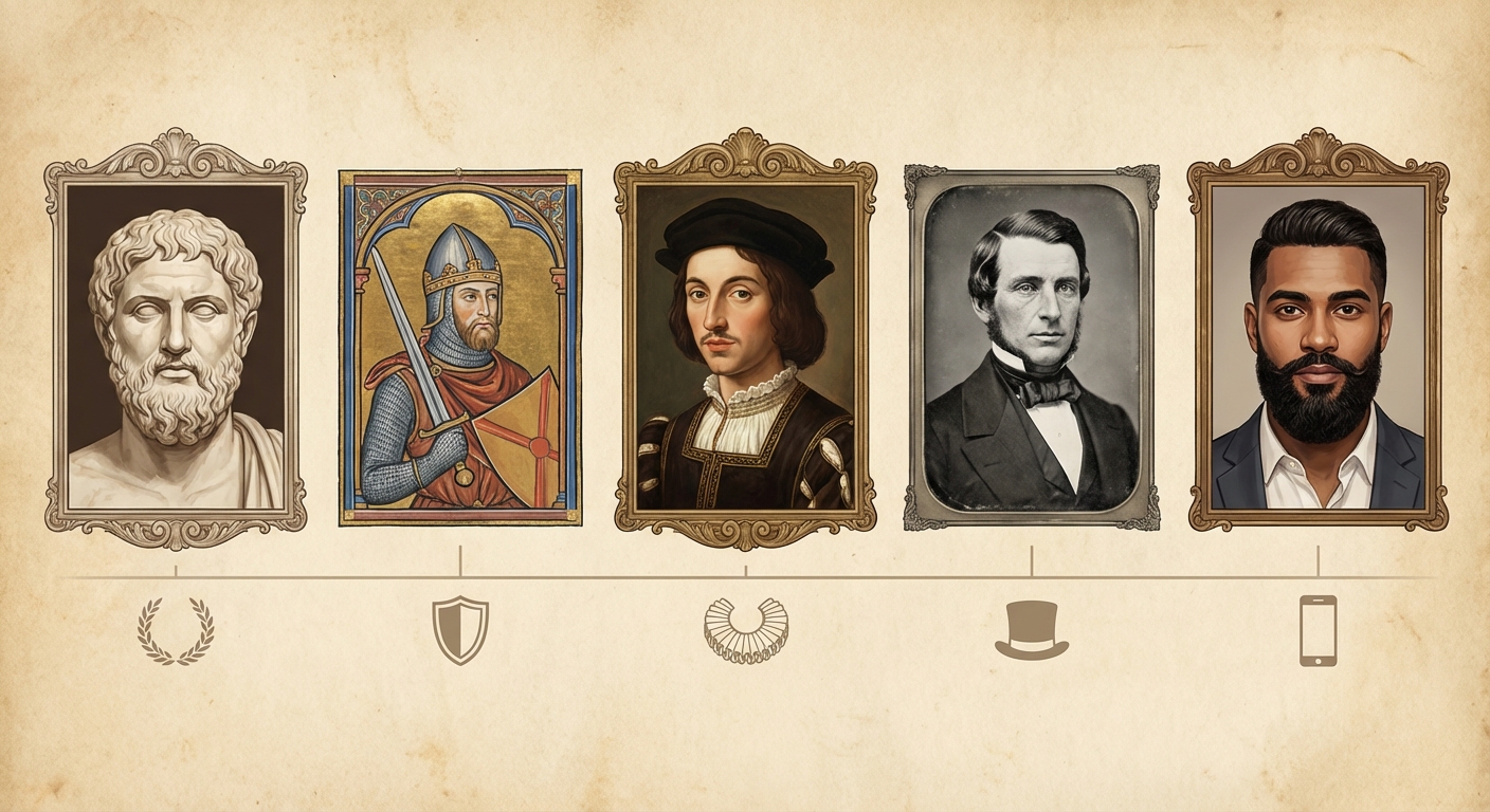 한국 시대별 미남상, 조선시대부터 현대까지