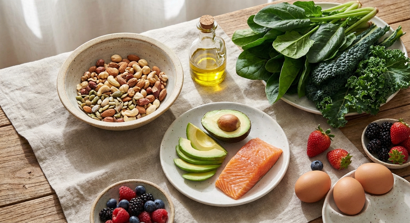 두피 건강에 좋은 식품 모음