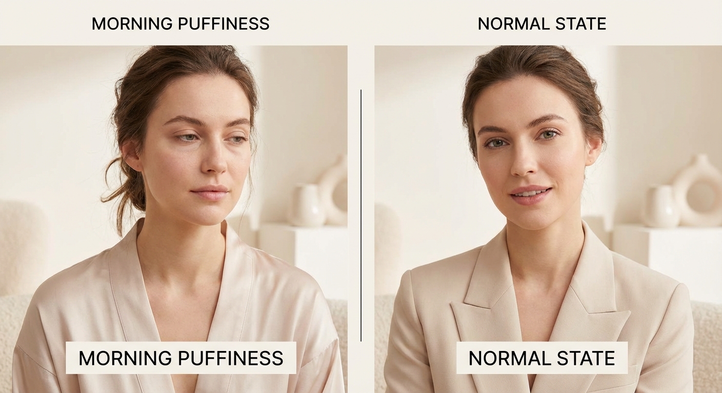 아침 얼굴 붓기 빠지는 시간대, 부은 얼굴 관리법 완전 정복