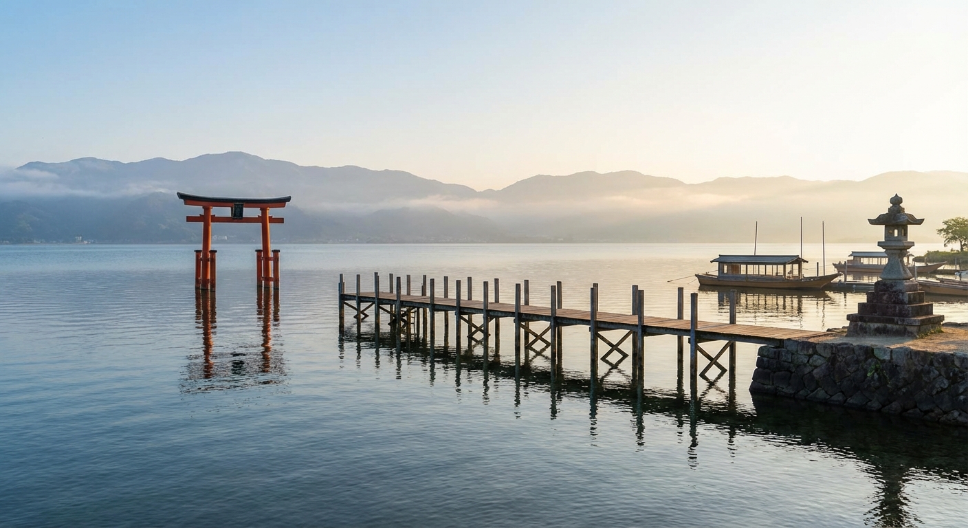 일본 소도시 여행, 오쓰시에서 만나는 비와호의 하루