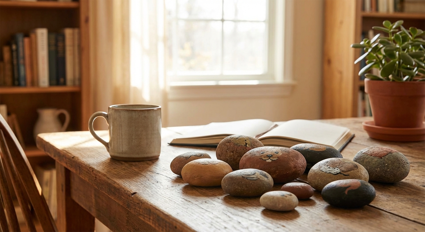 애완 돌 키우기, 미니멀 라이프의 새로운 힐링