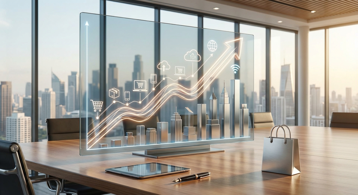 이커머스 시장 성장 그래프