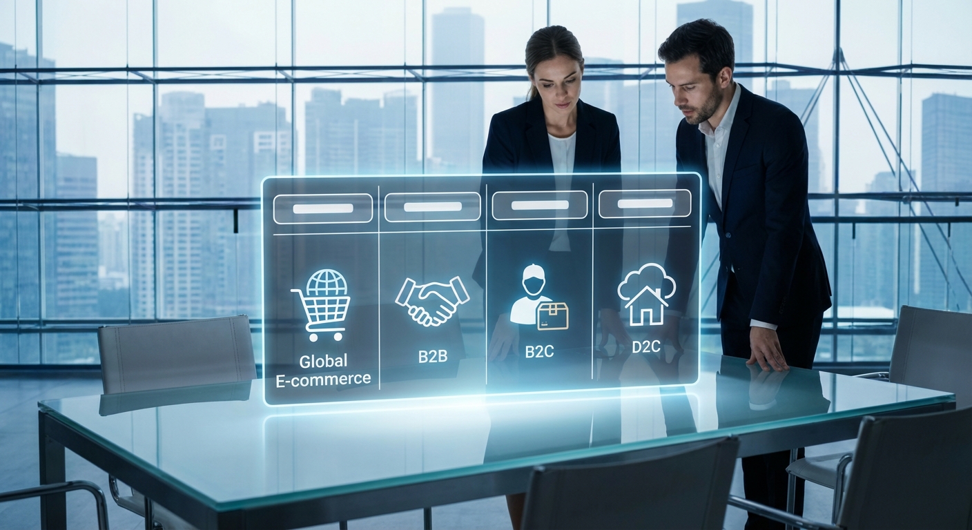 이커머스 비즈니스 모델 비교표