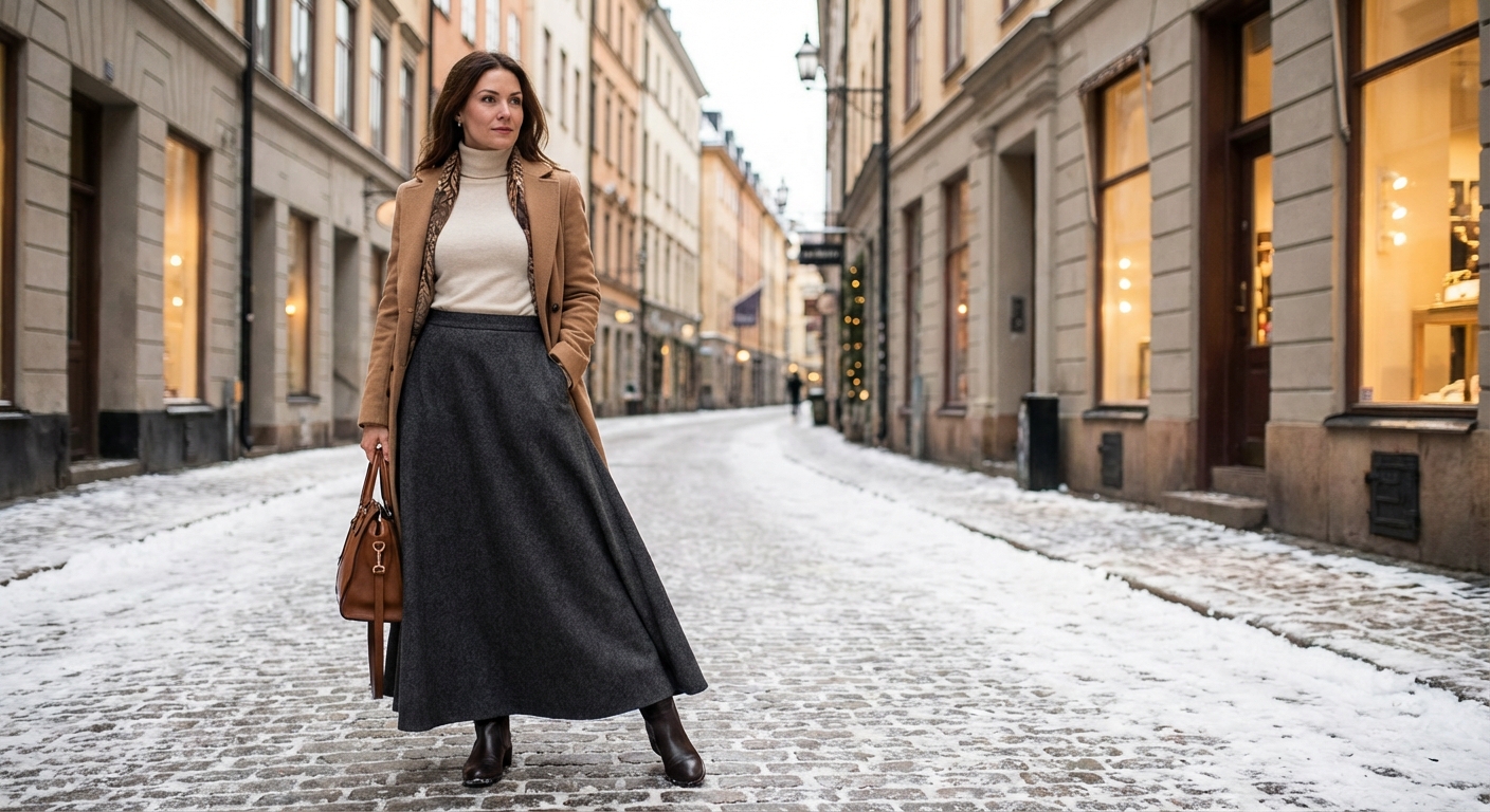 겨울에 입는 장치마 코디법, 따뜻하고 스타일리시하게 완성하기