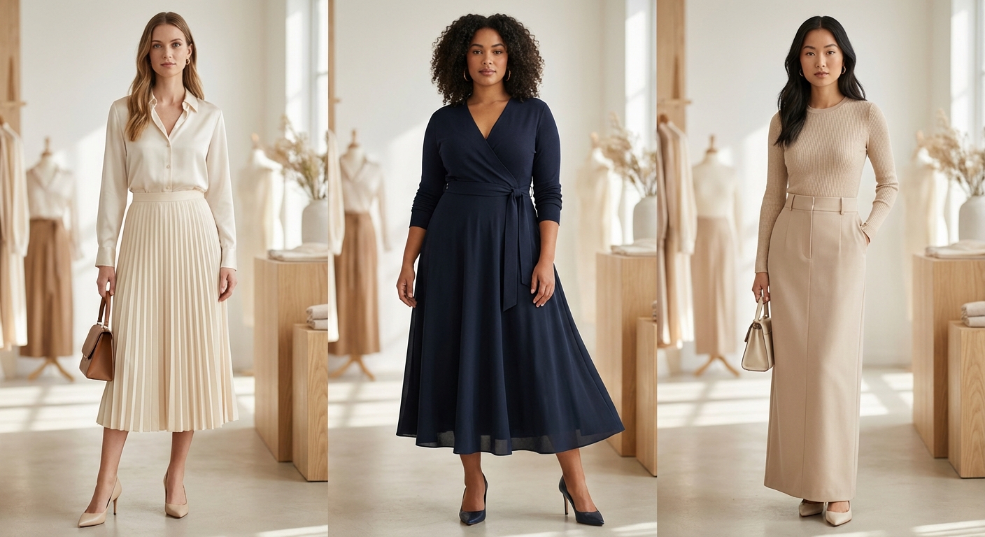 체형별 장치마 코디 비교 컷