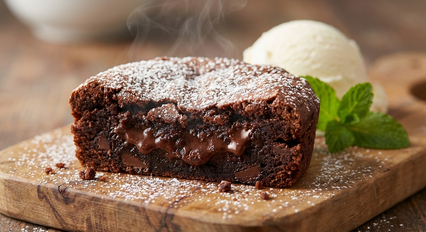 집에서 만드는 진한 초콜릿 브라우니 레시피