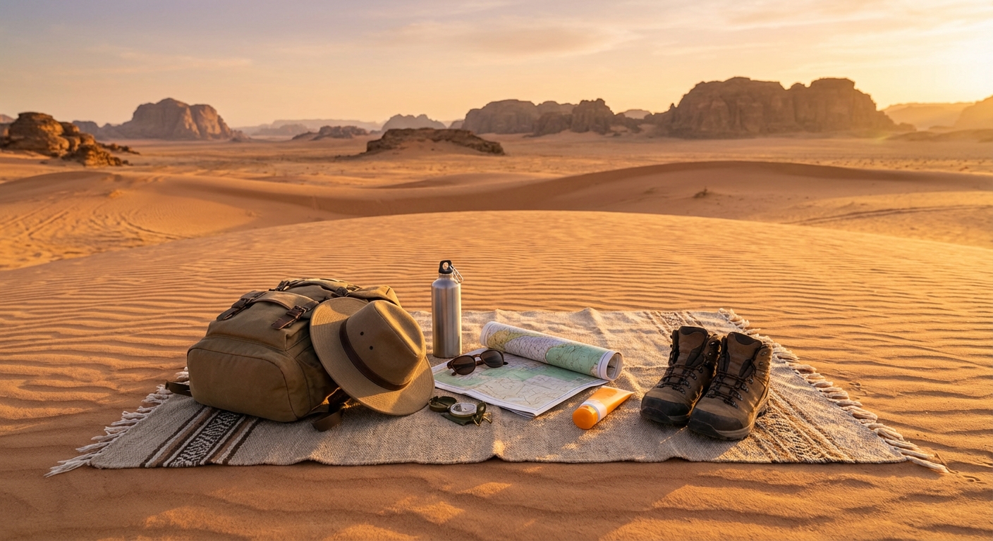 사막 여행 준비물 체크리스트