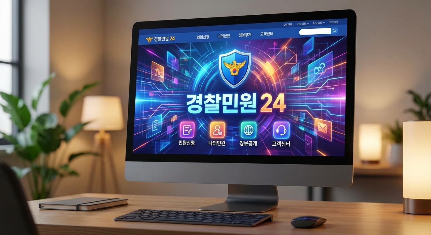 경찰민원 24 출시, 모든 민원을 하나로