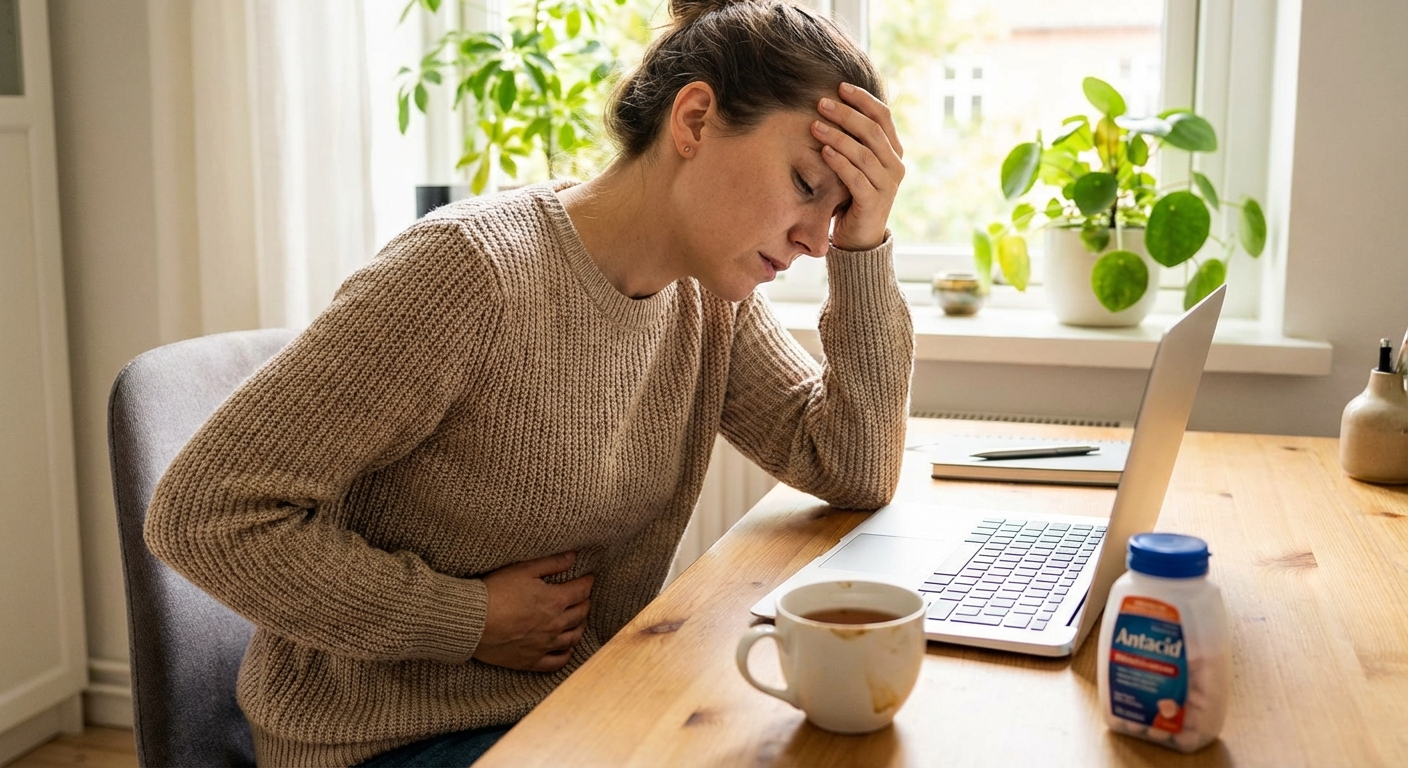 스트레스 받으면 소화가 안 되는 이유