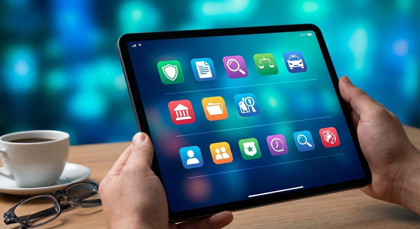 경찰민원 24 서비스 카테고리 화면