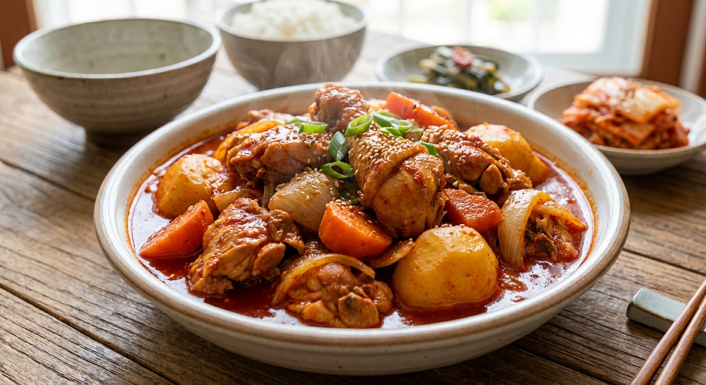 초간단 닭볶음탕 레시피