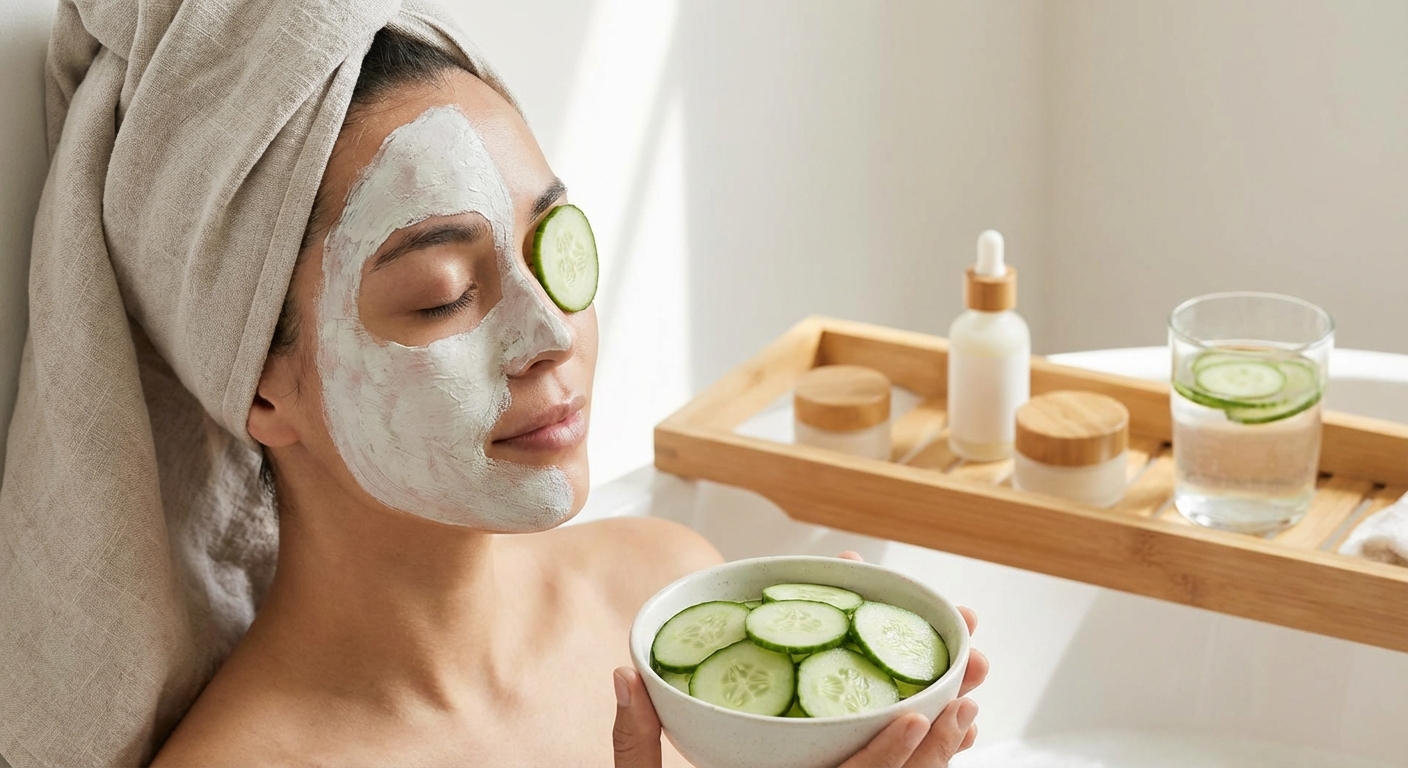 오이 팩 효과, 진짜 피부에 좋을까