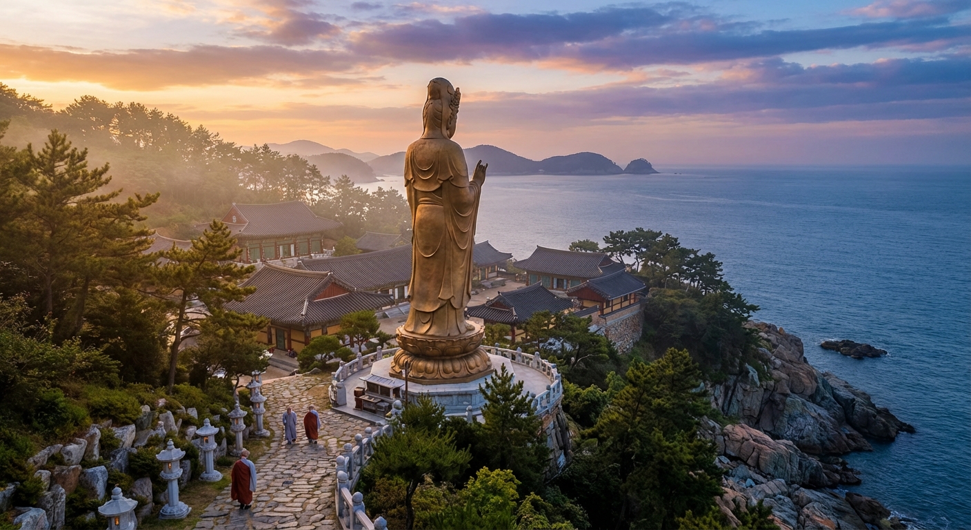 보문사 해수관음상