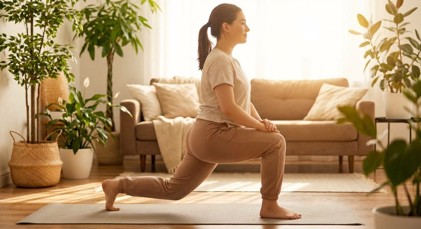 집에서 하는 하체 운동 동작