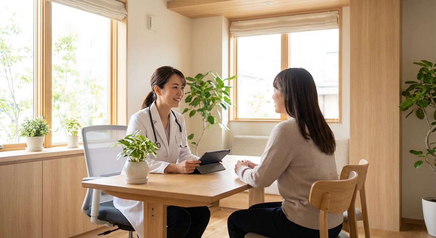 병원 시술실 전경 또는 상담 장면