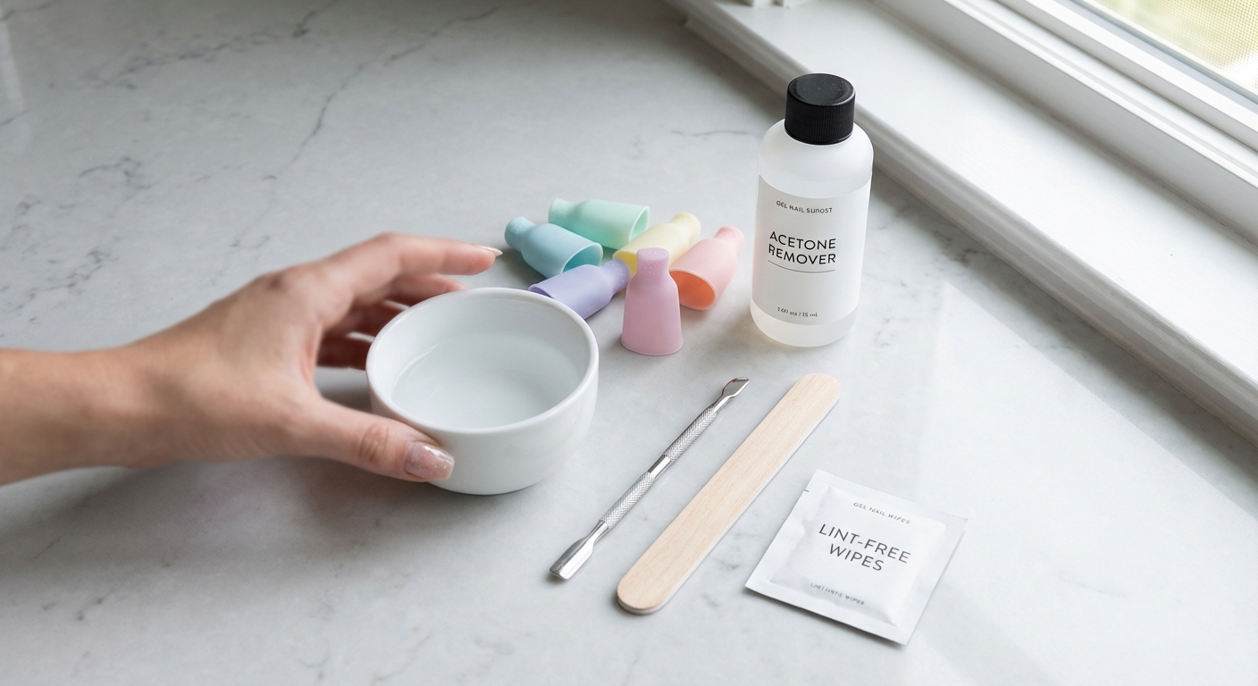 셀프 젤네일 제거법, 집에서도 살롱처럼 깔끔하게