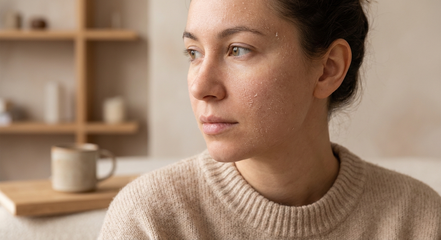 겨울철 피부 각질 정리하는 법, 하루 루틴으로 촉촉한 피부 만들기